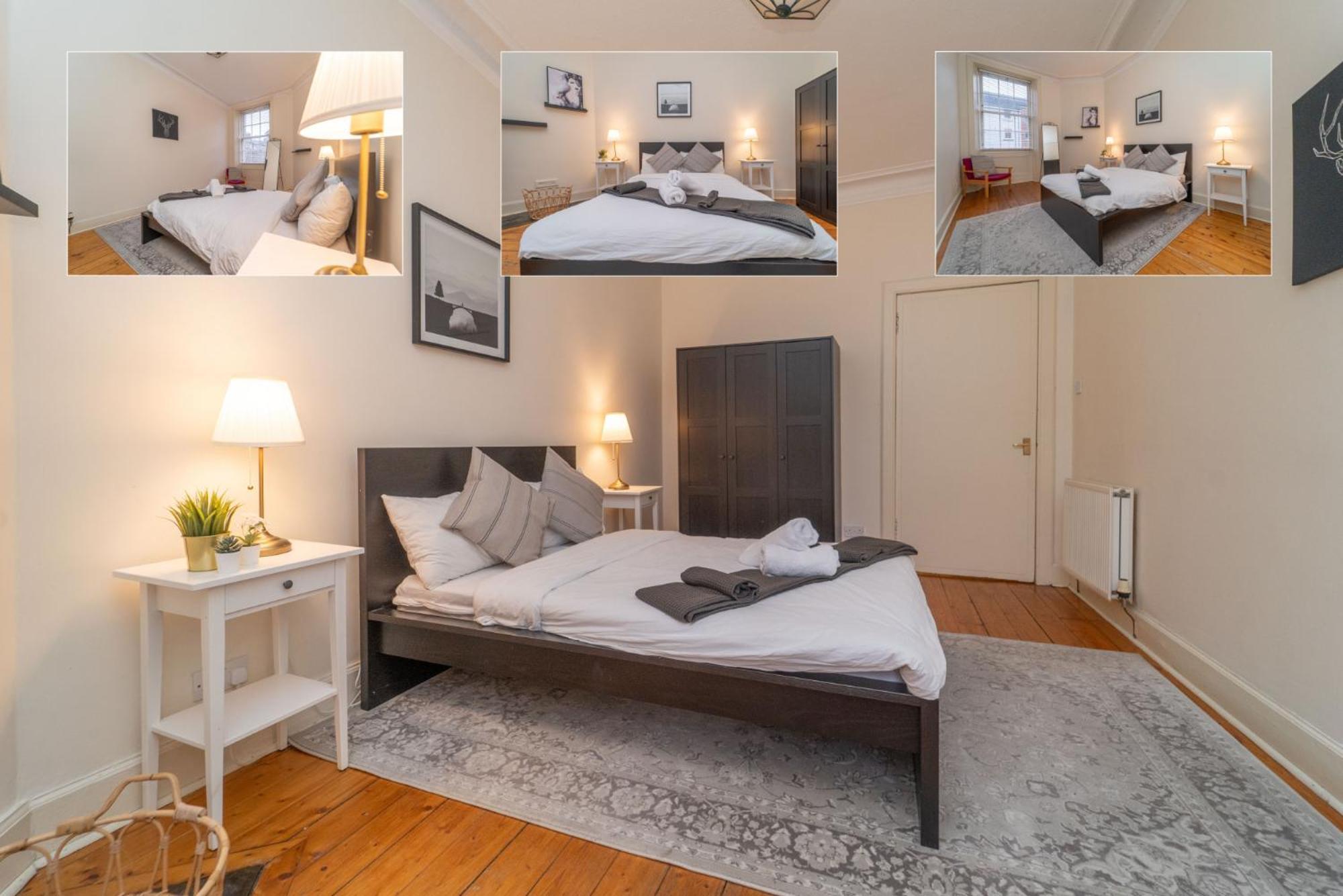 Large City Corner Apartment เอดินบะระ ภายนอก รูปภาพ